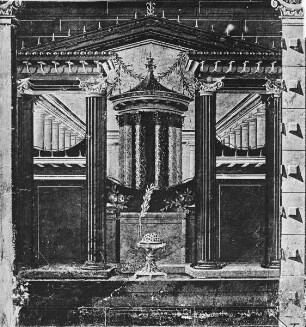 Wanddekoration im Vierten Stil