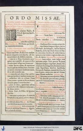 Ordo Missae.