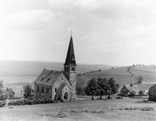Blick zur St. Anna Kirche