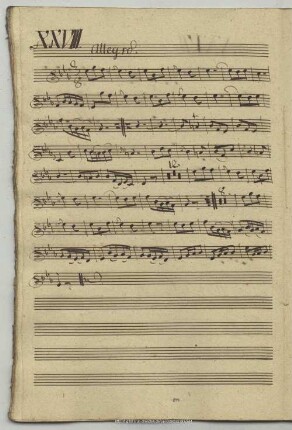 28. Graun, Carl Heinrich, Lucio Papirio, GraunWV B:I:11 <Allegro>
