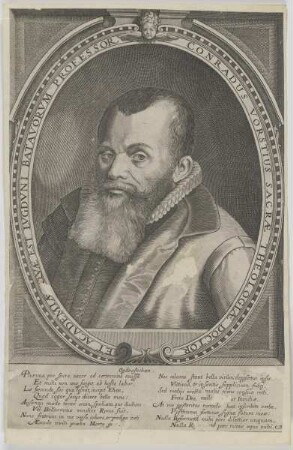 Bildnis des Conradus Vorstius