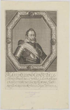 Bildnis von Maximilian, Kurfürst von Bayern