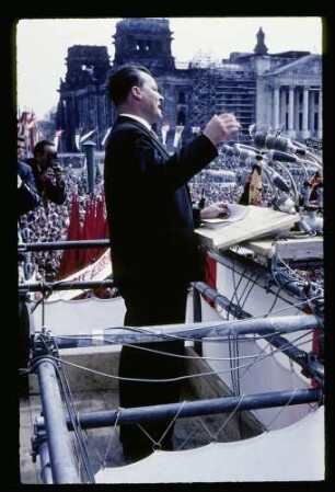 Willy Brandt spricht 1.5.59.