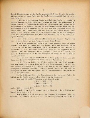 Planimetrische Erörterungen