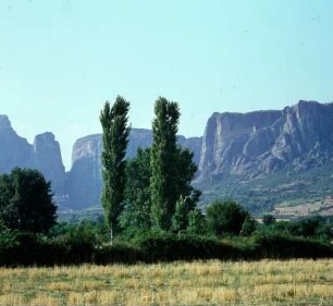 Felsenlandschaft der Metéora vor Kalampaka