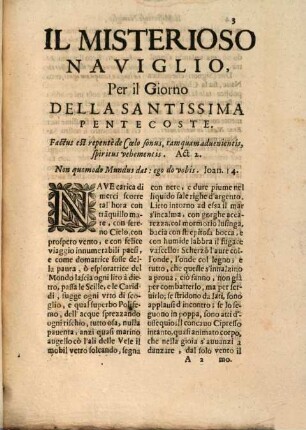 Prediche per la Solennita della Pentecoste