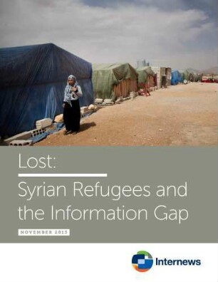 Lost : Syrian refugees and the information gap