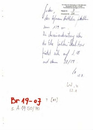 Gutachten: Geschichte des Blocks 129 und               seiner Umgebung