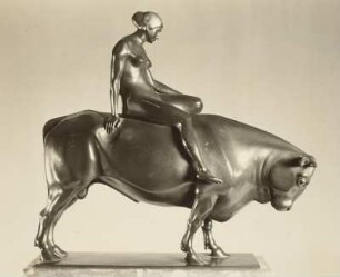 Europa auf dem Stier (Modell zum Denkmal auf dem Königsheimplatz in Dresden)