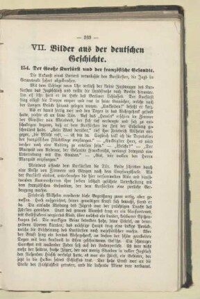 VII. Bilder aus der deutschen Geschichte