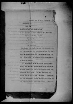 Jahresbericht des Bezirksamtmanns von Misahöhe für das Berichtsjahr 1909/1910 sowie Jahresberichte der Stationen Ho und Kpandu für das Berichtsjahr 1910/1911