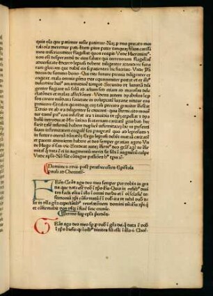 Dominica xviii. post penthecosten Epistola pauli ad Chorinth. - Dominica xx. post penthesostes Ad Ephesios.