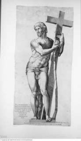 Auferstandener Christus (Christus des Michelangelo in Santa Maria Sopra Minerva) - Christus (nach d. Skulptur in S. Maria sopra Minerva)