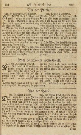 Von der Predigt
