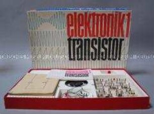 Elektronikbaukasten für einen Transistor