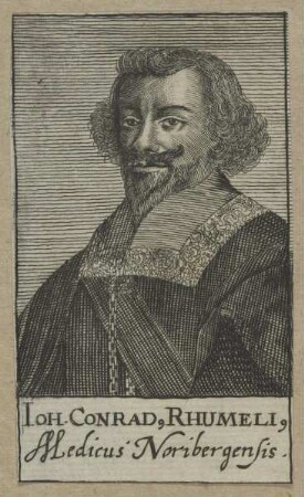 Bildnis des Ioh. Conradus Rhumelius