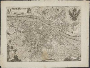 Pianta della citta di Firenze
