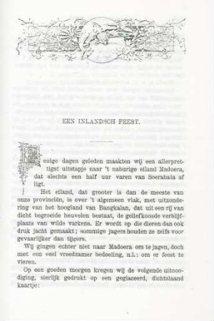 Een inlandsch feest