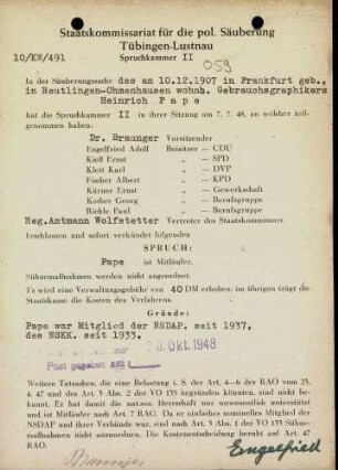 Pape, Heinrich