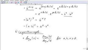 Exponentialfunktion und Differenzialrechnung