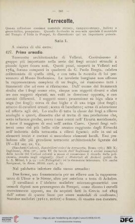 Terrecotte (No. 427 - 460)