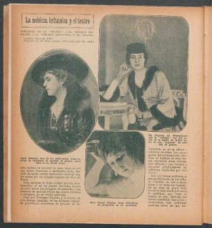 La nobleza británica y el teatro