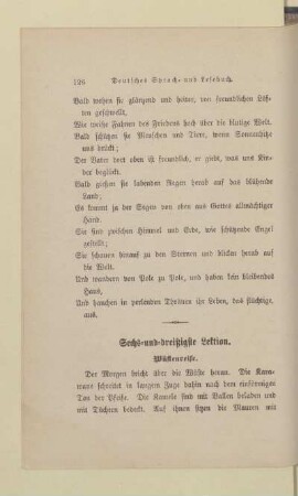 Sechs-und-dreißigste Lektion