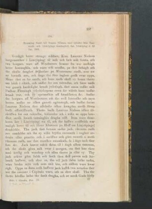 176. [Hemming Gadd till Svante Nilsson, med nyheter från Danmark och Linköpings domkapitel, dat. Linköping d. 15 Jan. 1501.]