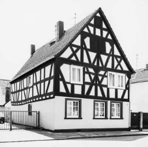 Fachwerkwohnhaus; Seligenstadt, Hauptstraße 22