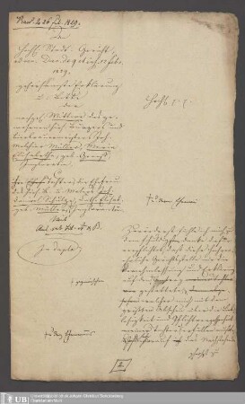 Akten der Pfründnerin Maria Elisabeth Müller contra Catharina Elisabeth Schulze