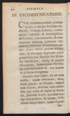 De Excommunicatione.