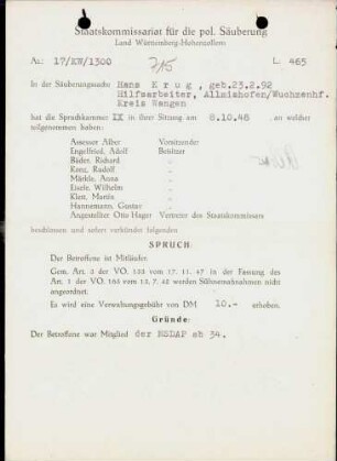 Krug, Hans