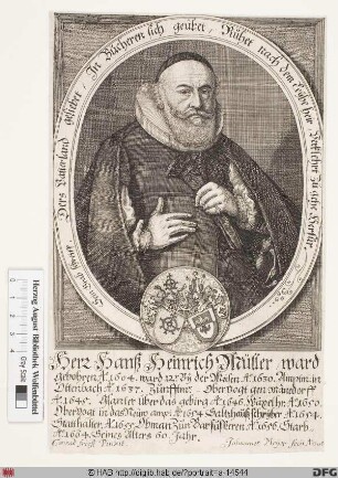 Bildnis Hans Heinrich Müller