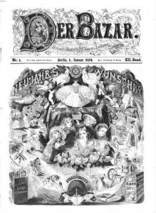 Der Bazar : illustrirte Damen-Zeitung. 5. 1859