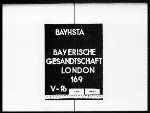 Das bayerische Konsulat in Baltimore.