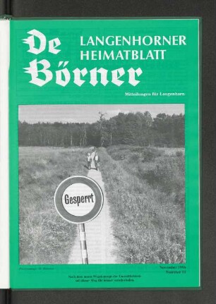 November 1996, Nummer 11