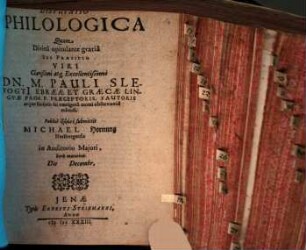 Disputatio philologica