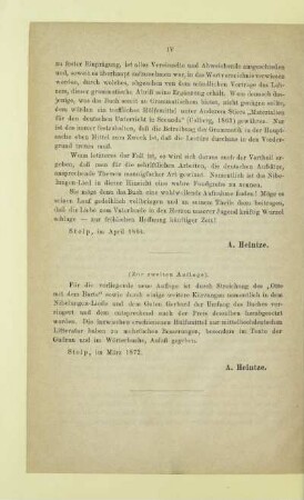 Zur zweiten Auflage