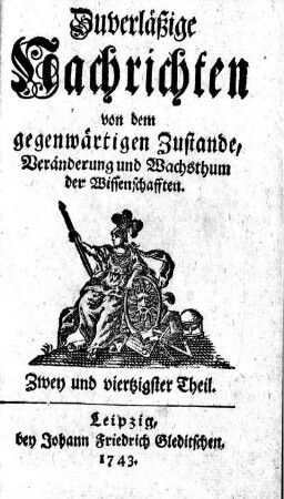 Zwey und viertzigster Theil.