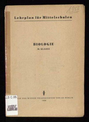 Biologie : 10. Klasse : 10. Klasse