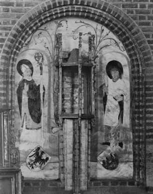 Die Heiligen Nikolaus und Bartholomäus