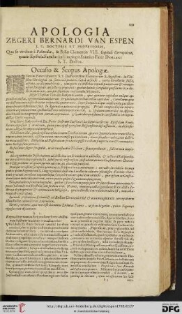 Apologia
