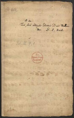 Suiten; vl, cemb; A-Dur; BWV 1025