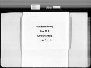 Schutzhaft namentlich genannter Häftlinge, Buchstabe D