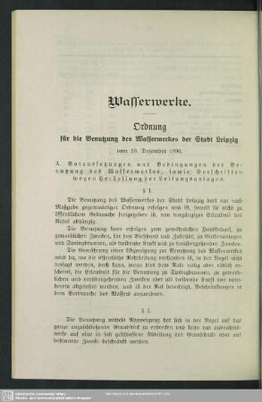Wasserwerke