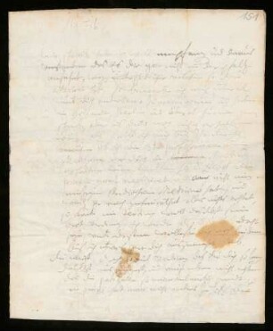 Brief von Johann Dolaeus an Johann Daniel Doläus