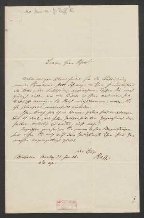 Brief an Franz Schott : 21.01.1856