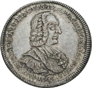 Konventionsgulden der Fürstpropstei Ellwangen, 1765