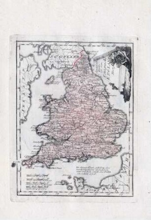Spezial Karte von dem Königreiche England. Nro. 79