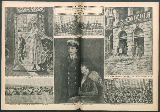 Últimas informaciones gráficas de la guerra europea [Dibujo y fotografías]